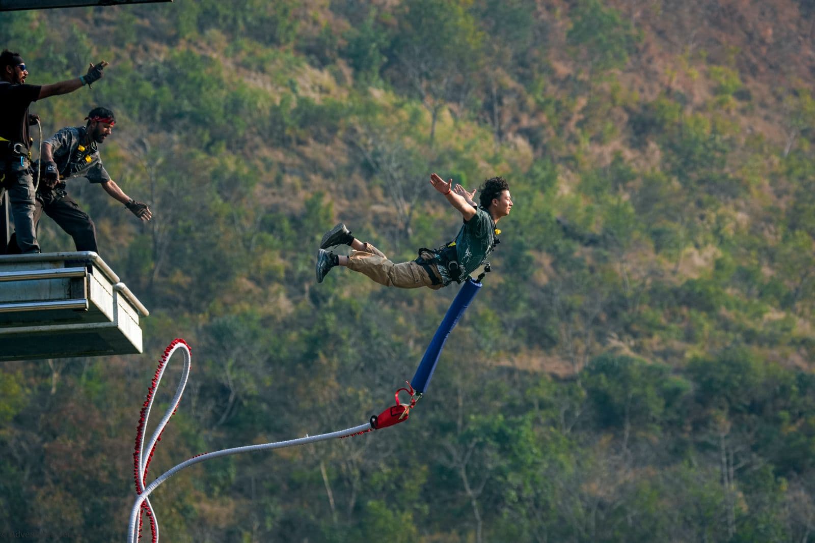 Bungee Jumping in Rishikesh