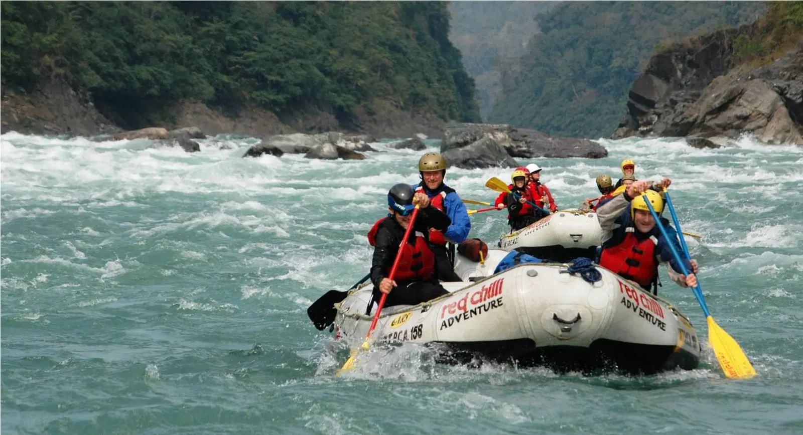 35 Kaudiyala to Neem Beach River Rafting by Red Chilli Adventure