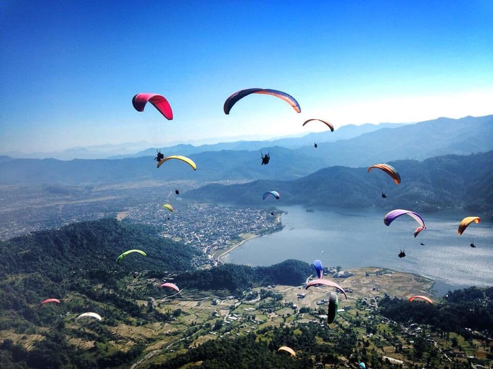 4000 feet Paragliding by Tehri Water Sports