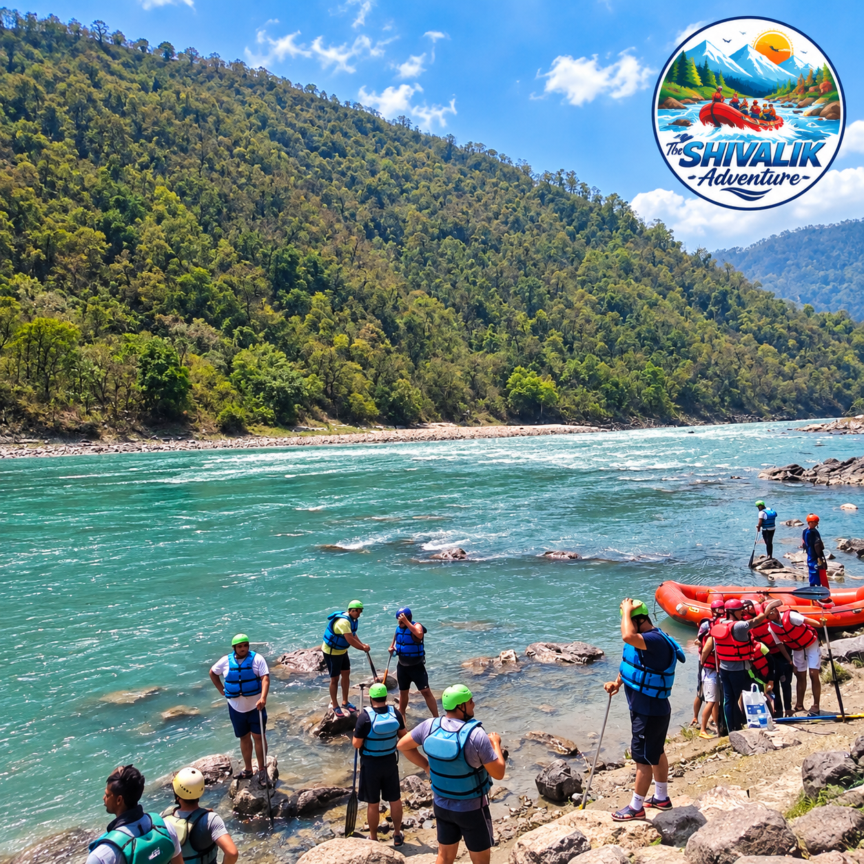 14 KM Clube House to Ram Jhula / NIM Beach by Shivalik Adventure